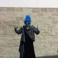 Fan disfrazado de Hades en la D23