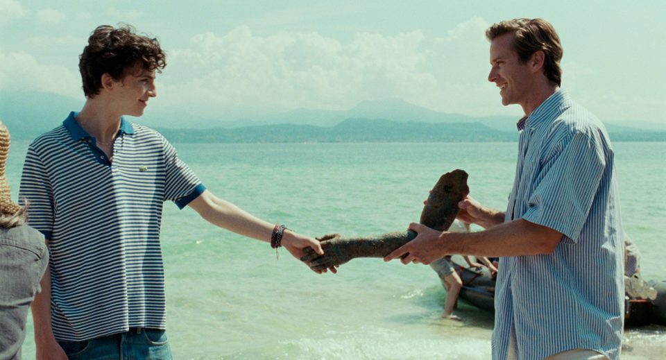 Armie Hammer y Timothée Chalamet en 'Call me by your name'