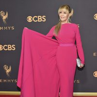 Jane Fonda en la alfombra roja de los Emmy 2017