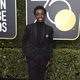 Caleb McLaughlin en la alfombra roja de los Globos de Oro 2018