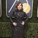 Isabelle Huppert en la alfombra roja de los Globos de Oro 2018