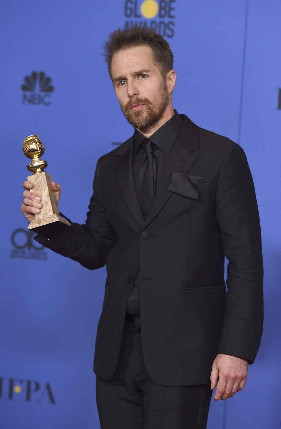 Sam Rockwell gana el Globo de Oro 2018 como Mejor Actor de Reparto