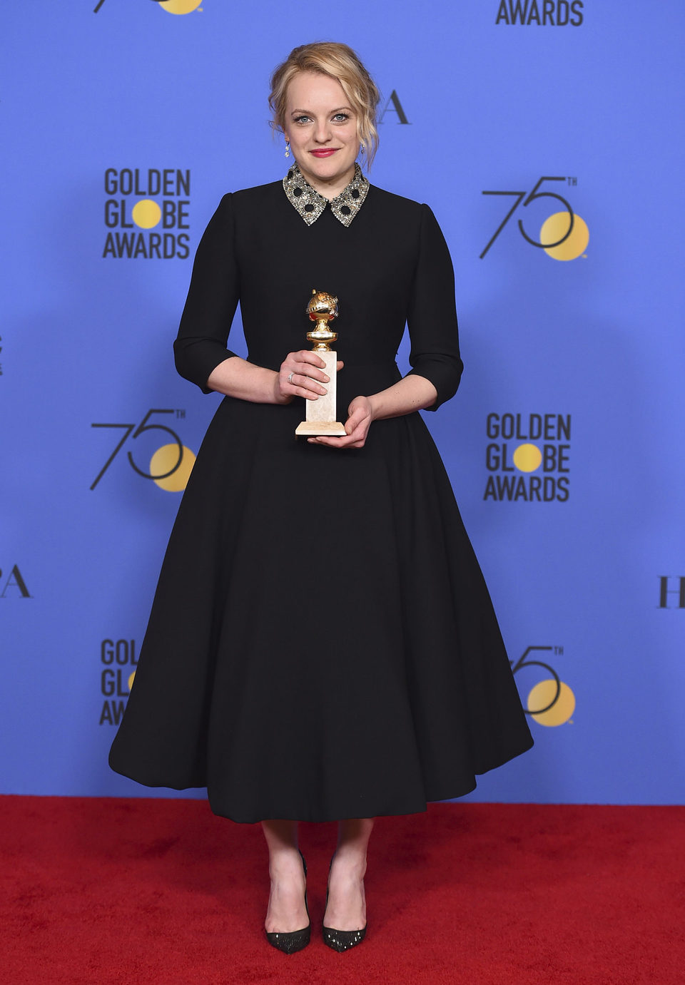 Elisabeth Moss gana el Globo de Oro 2018 como Mejor Actriz de Tv - Drama