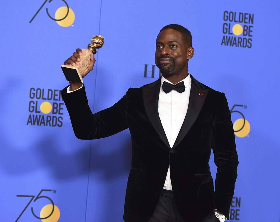 Sterling K. Brown gana el Globo de Oro 2018 como Mejor Actor de TV -Drama