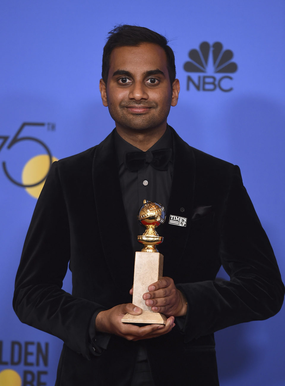 Aziz Ansari gana el Globo de Oro 2018 Como Mejor Actor Tv - Comedia o Musical