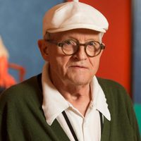 David Hockney en la Royal Academy of Arts