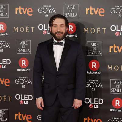 Sergio G. Sánchez en la alfombra roja de los Premios Goya 2018