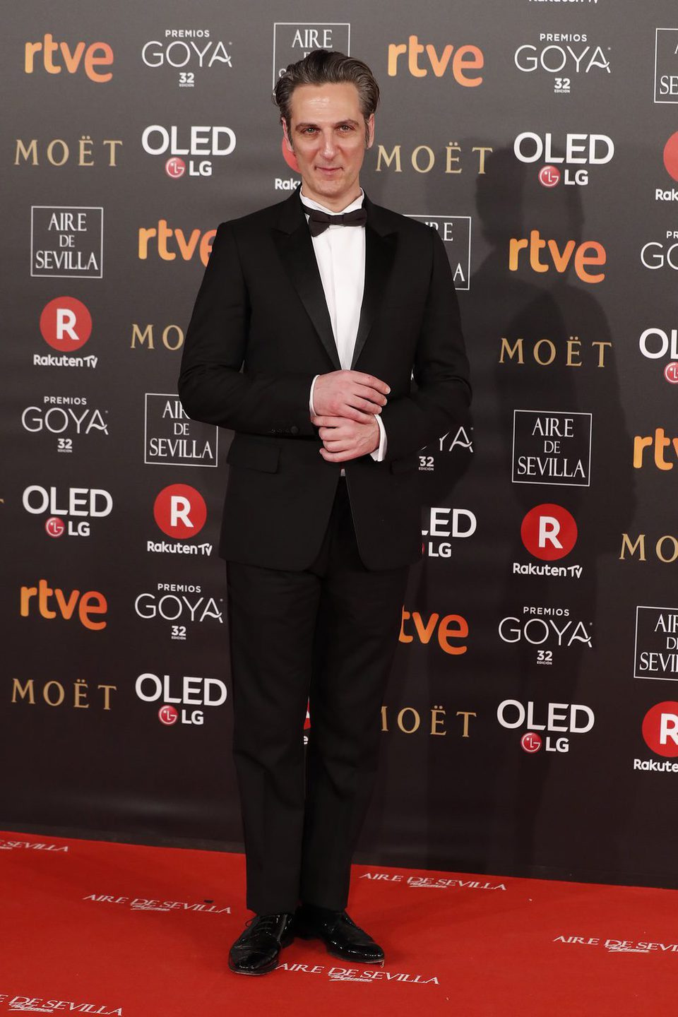 Ernesto Alterio en la alfombra roja de los Premios Goya 2018