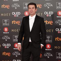 Arturo Valls en la alfombra roja de los Premios Goyas 2018