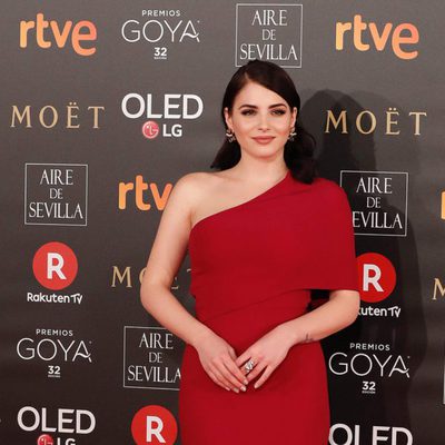 Andrea Duro en la alfombra roja de los Premios Goya 2018