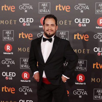 El Langui en la alfombra roja de los Premios Goya 2018