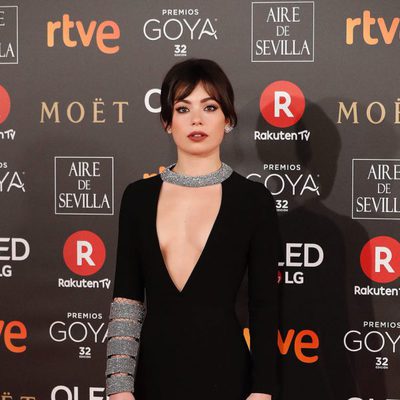 Anna Castillo protagonista de 'La Llamada' en la alfombra roja de los Premios Goya 2018