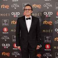 Alberto Iglesias en la alfombra roja de los Premios Goya 2018