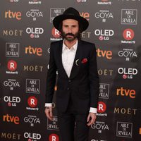 Leiva posa durante la alfombra roja de los Premios Goya 2018