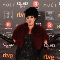 Rossy de Palma en la alfombra roja de los Premios Goya 2018