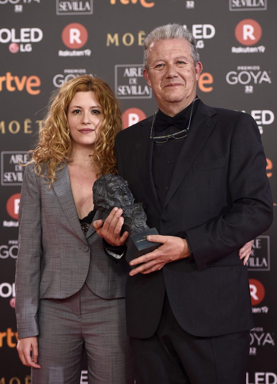 Laura Ferres, Goya al Mejor cortometraje documental, junto a su padre