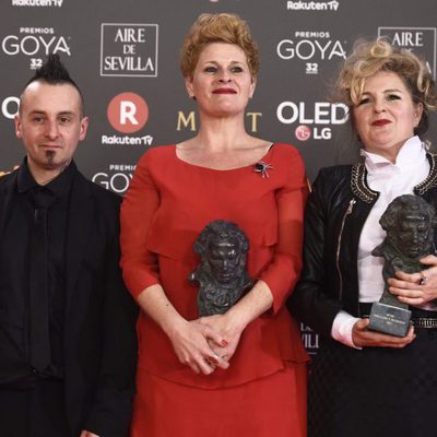 Ainhoa Eskisabel, Olga Cruz y Gorka Aguirre Frías, Goya a Mejor maquillaje y peluquería