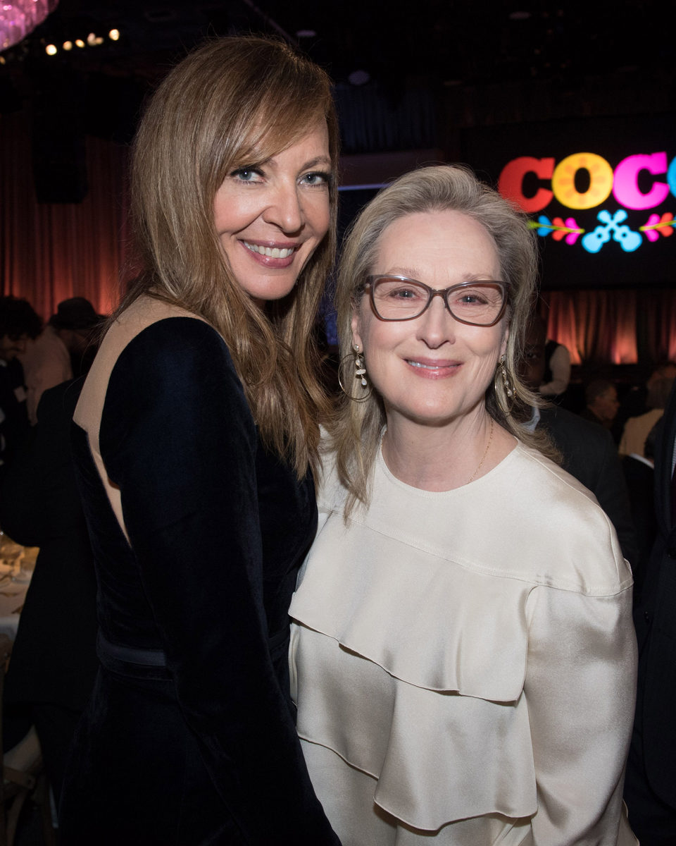 Meryl Streep y Allison Janney almuerzo nominados Oscar 2018