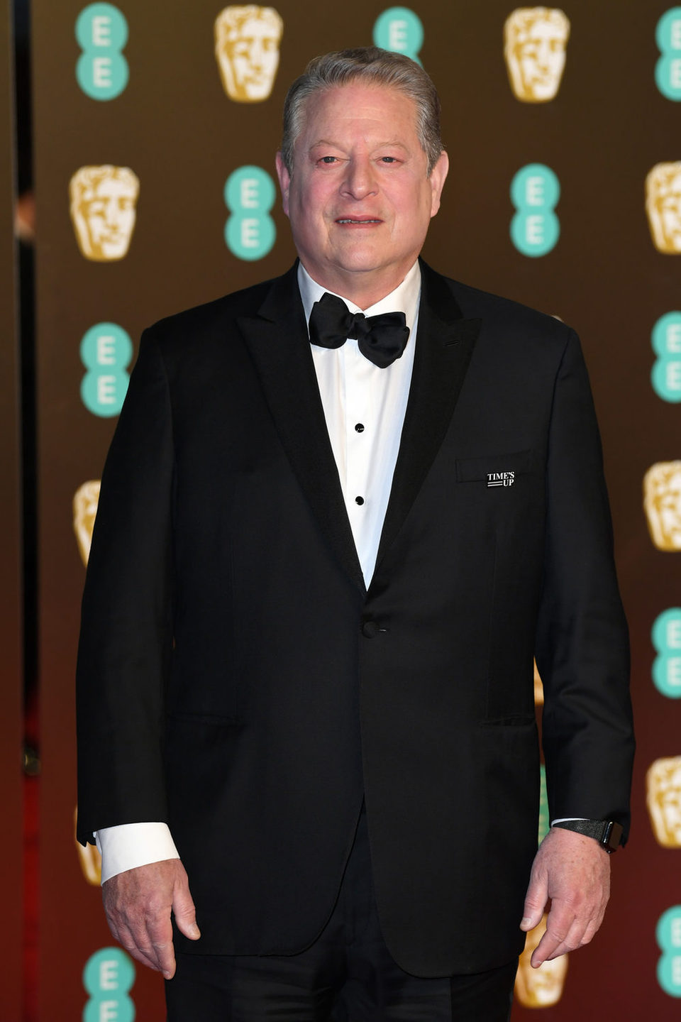 Al Gore en la alfombra roja de los BAFTA 2018