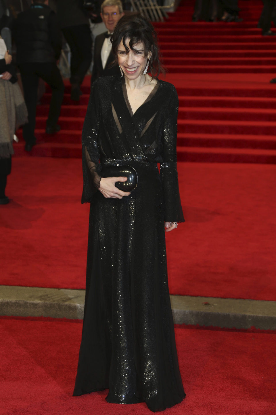 Sally Hawkins en la alfombra roja de los BAFTA 2018