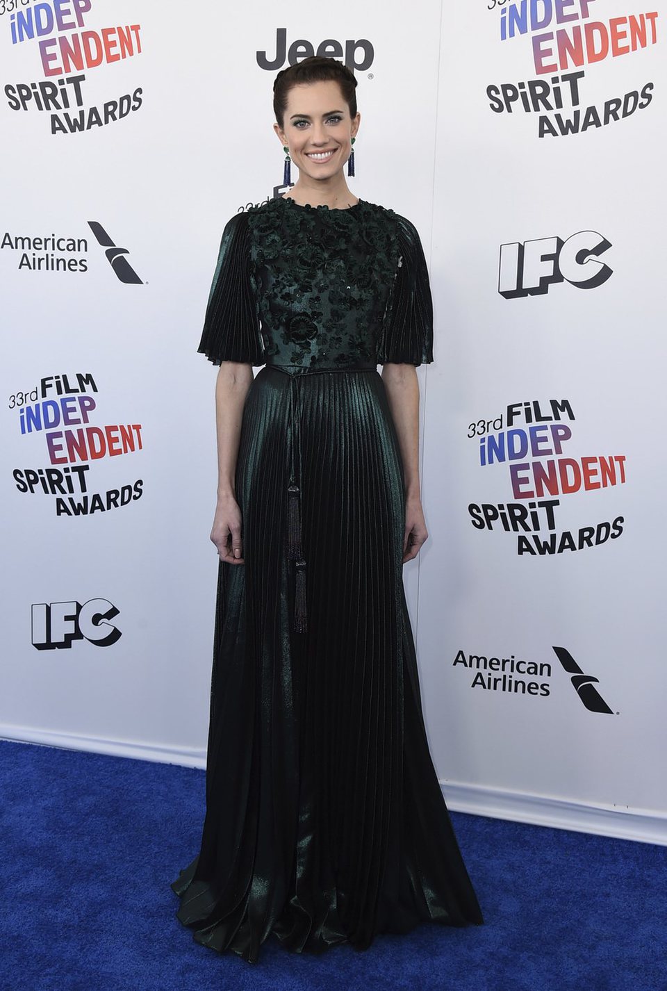 Allison Williams en los Spirit Awards 2018