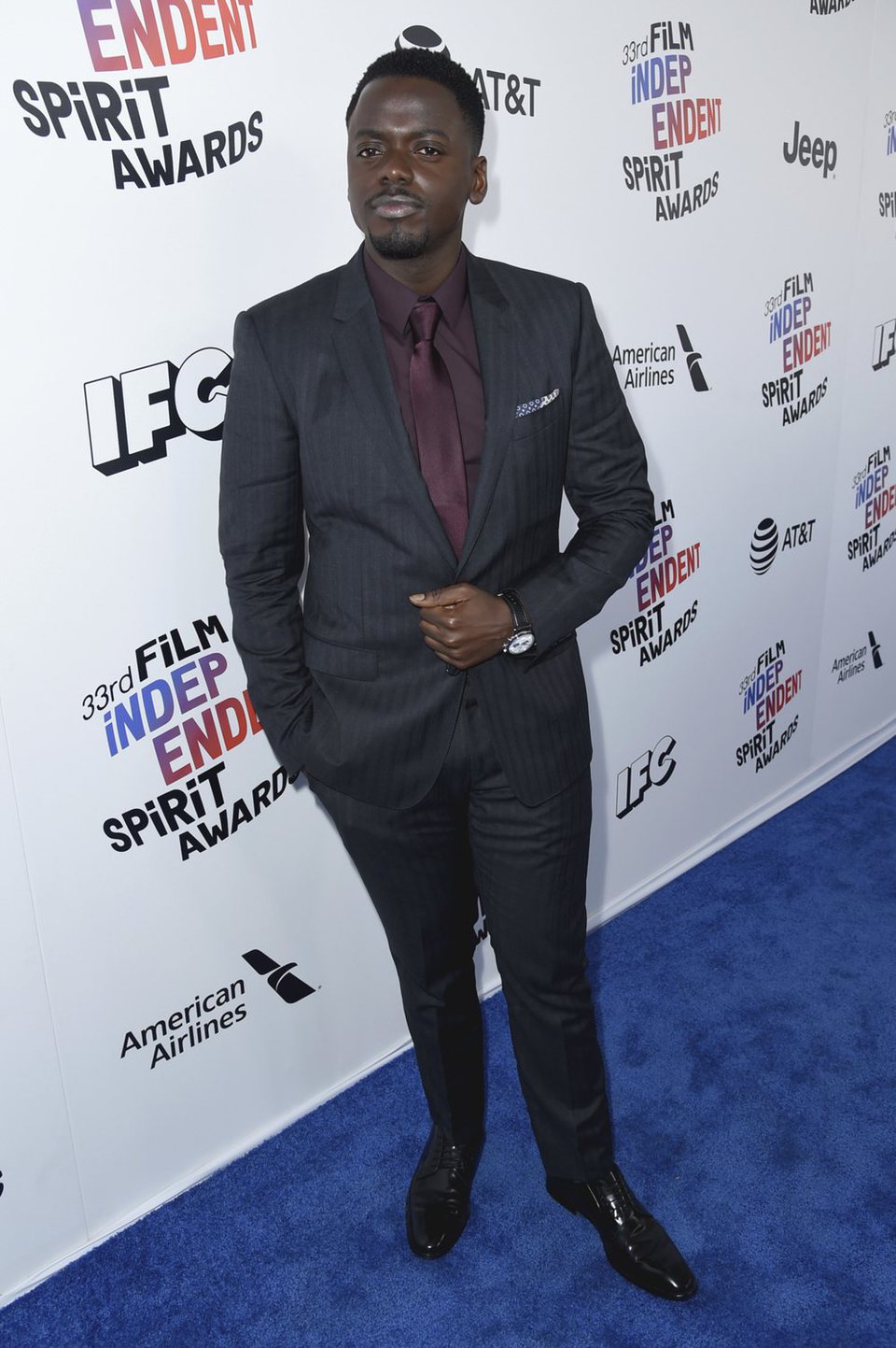 Daniel Kaluuya en los Spirit Awards 2018