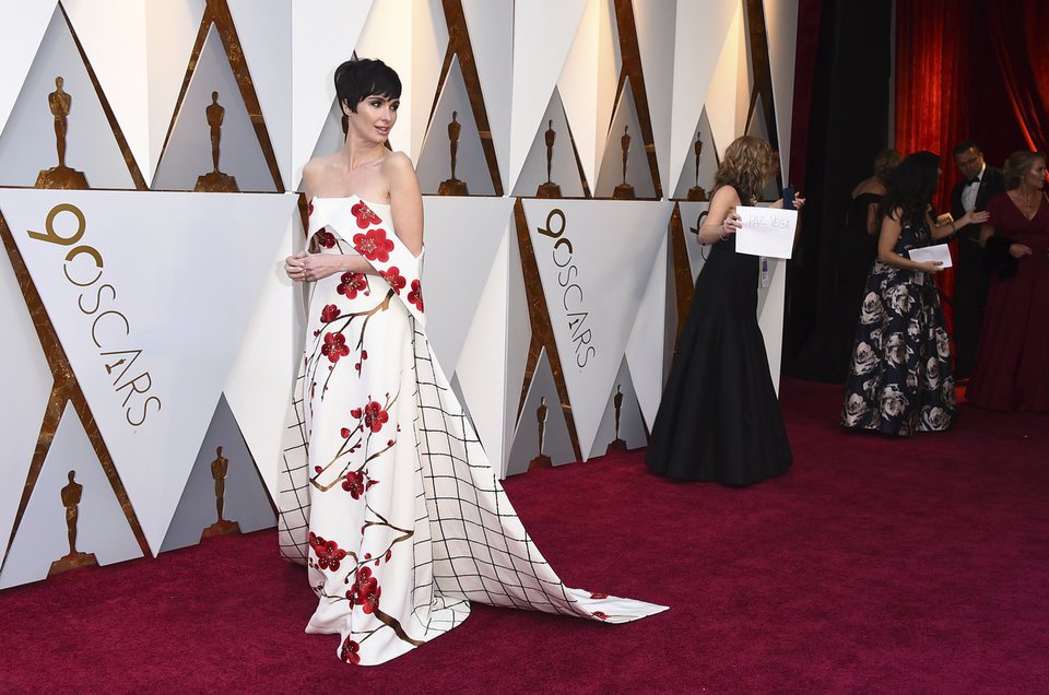 Paz Vega en la alfombra roja de los Oscar 2018