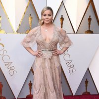 Abbie Cornish en la alfombra roja de los Oscar 2018