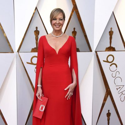 Allison Janney en la alfombra roja de los Oscar 2018