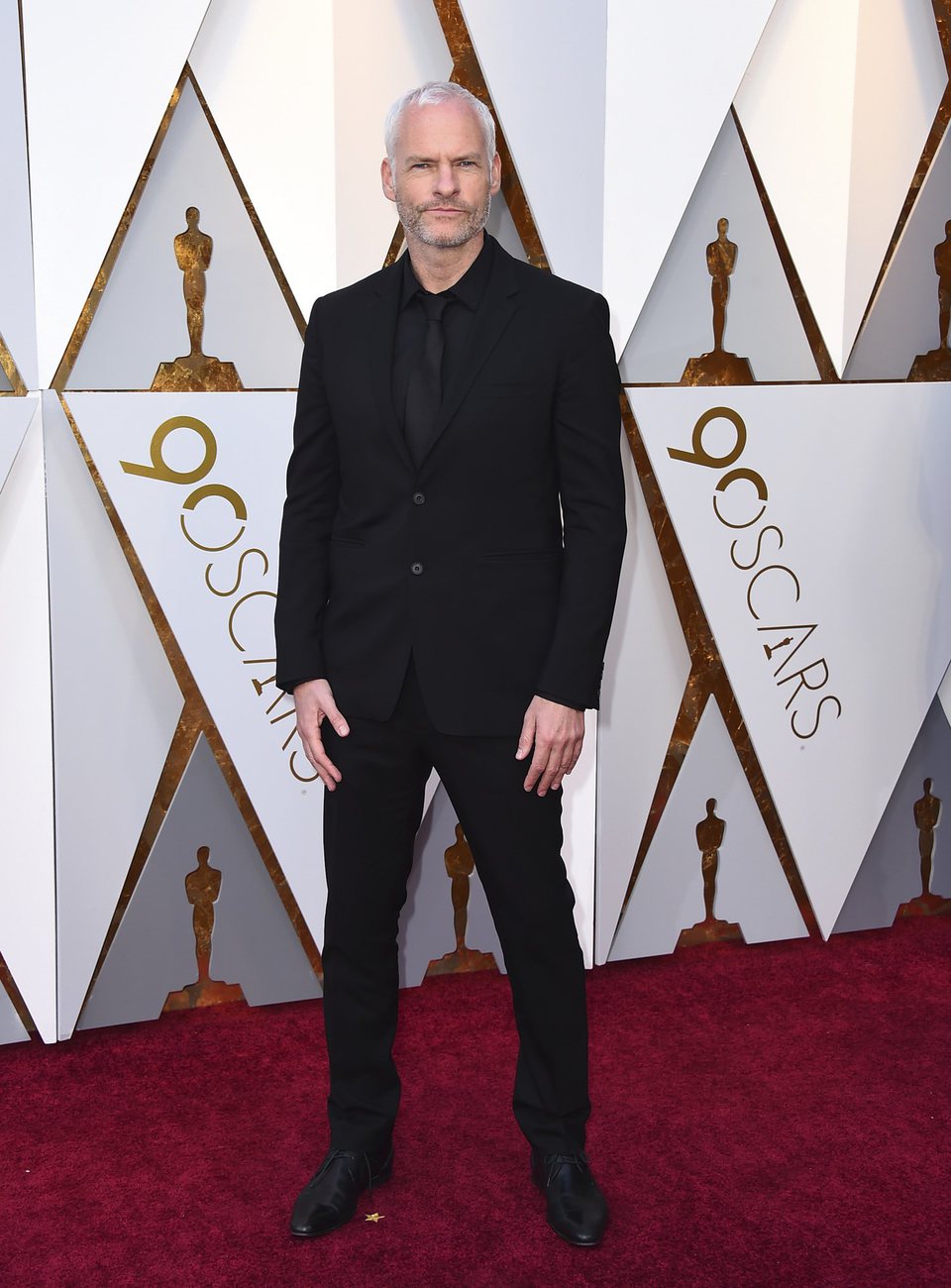 Martin McDonagh en la alfombra roja de los Oscar 2018