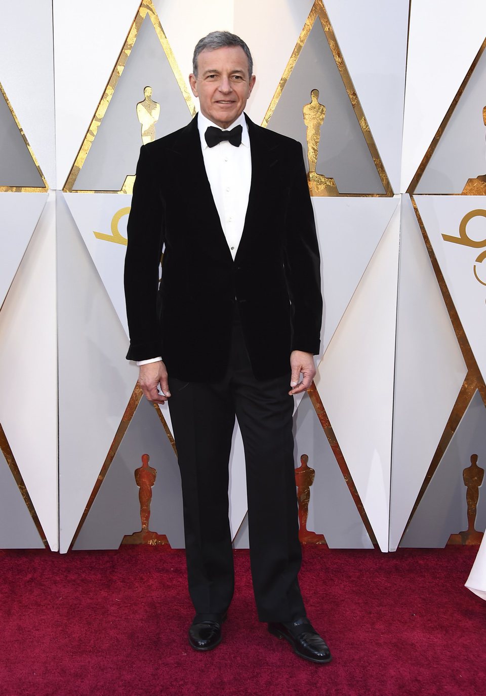 Bob Iger en la alfombra roja de los Oscar 2018