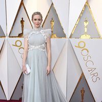 Emily Blunt en la alfombra roja de los Oscar 2018