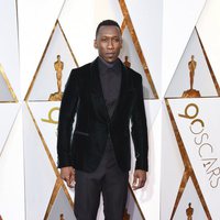 Mahershala Ali en la alfombra roja de los Oscar 2018