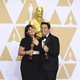 Kristen Anderson-Lopez y Robert Lopez, ganadores del Oscar a la Mejor canción original por 