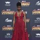 Danai Gurira posa en la premiere mundial de 'Vengadores: Infinity War'