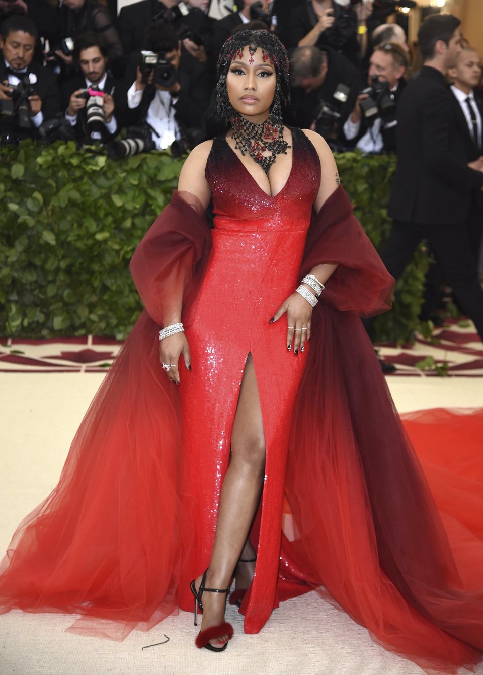 Nicki Minaj en la Gala Met 2018