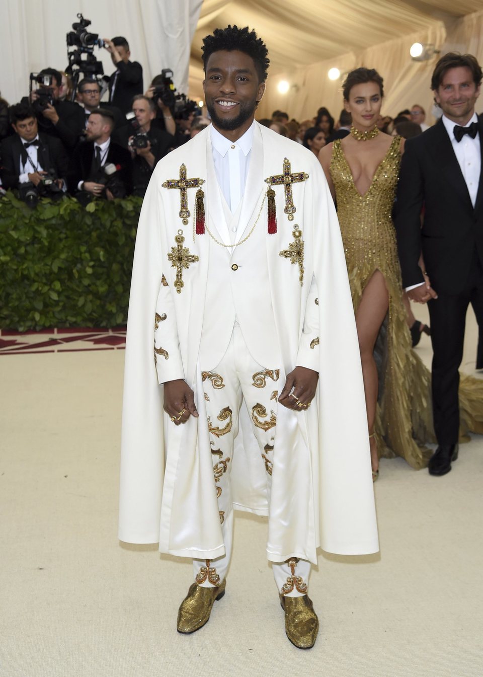 Chadwick Boseman en la Gala Met 2018