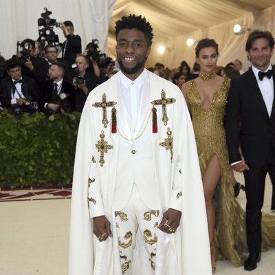 Chadwick Boseman en la Gala Met 2018