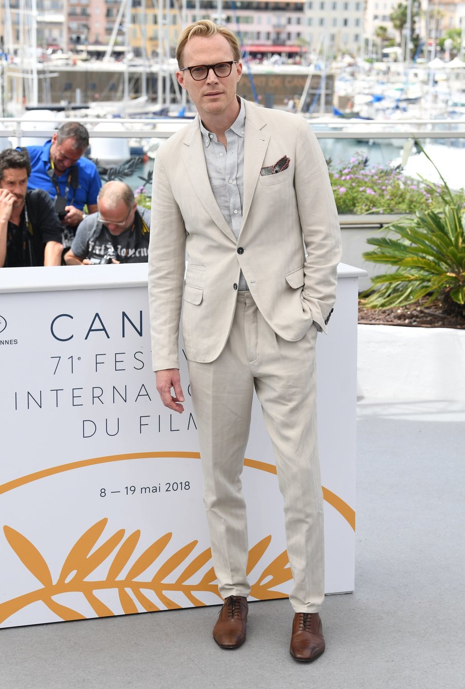 Paul Bettany asiste a la premiere de 'Han Solo: Una historia de Star Wars' durante el Festival de Cannes