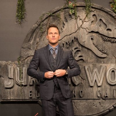 Chris Pratt en la premiere mundial de 'Jurassic World: El reino caído' en Madrid