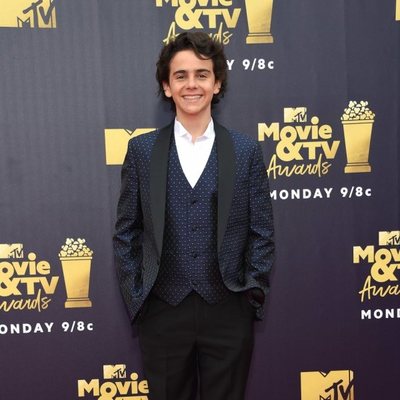 Jack Dylan Grazer en la alfombra roja de los MTV Movie & TV Awards 2018