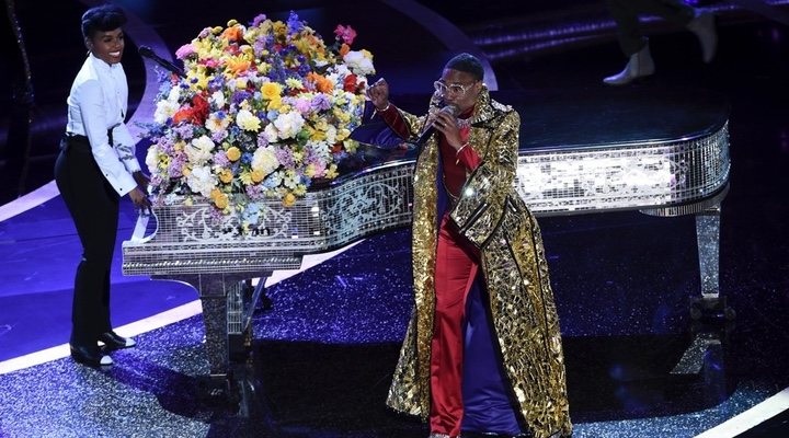 Janelle Monáe and Billy Porter delivered a spirited opening performance at the 2020 Oscars