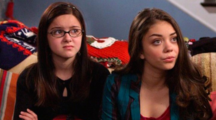 Hyland and Winter play onscreen sisters in 'Modern Family'