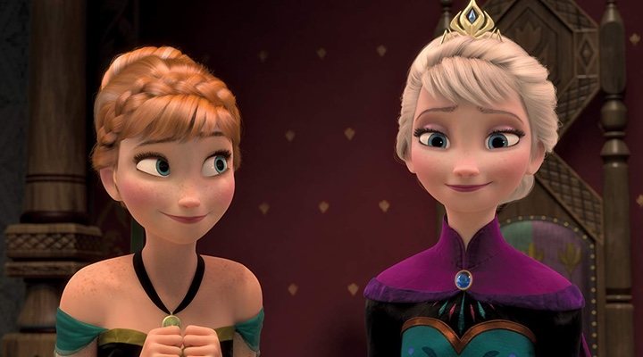 Anna and Elsa's sisterly bond formed the focal point of 'Frozen'