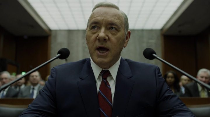  Kevin Spacey in 'House of Cards'