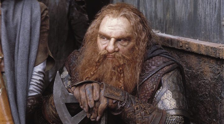  An un-impressed Gimli