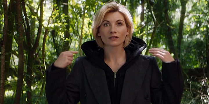 Jodie Whittaker as the thirteenth Doctor