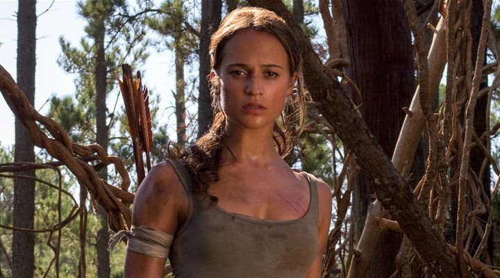  Vikander as Lara Croft