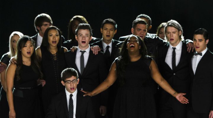  The original cast of 'Glee'