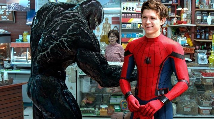 Venom and Spider-Man